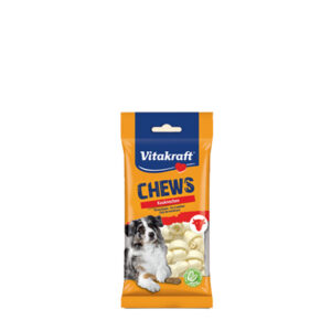 VITAKRAFT CHEWS OSSI NODATI BIANCHI PICCOLI CON MENTA 8 PEZZI