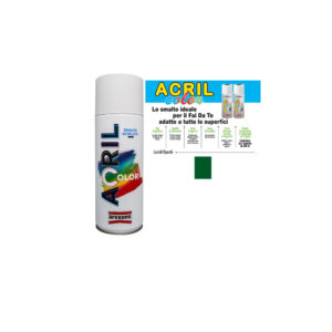 AREXONS VERNICE SPRAY ACRILICA VERDE MUSCHIO