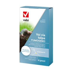 VEBI VAI VIA TALPE FUMOGENO 4 PEZZI