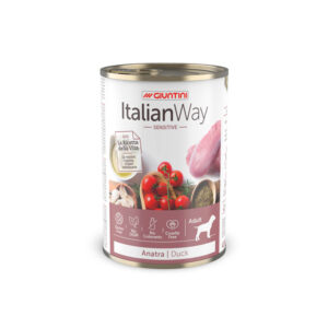 ITALIAN WAY UMIDO CANE MED/MAX SENSI ANATRA 400 GR