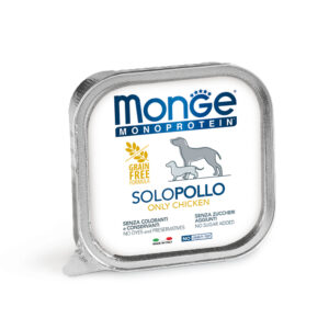 MONGE UMIDO CANE MONOPROTEICO SOLO POLLO 150 GR