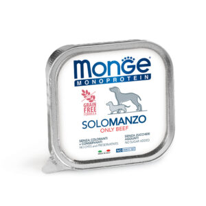 MONGE UMIDO CANE MONOPROTEICO SOLO MANZO 150 GR