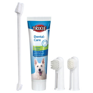 TRIXIE SET PER LA CURA DEI DENTI PER CANI