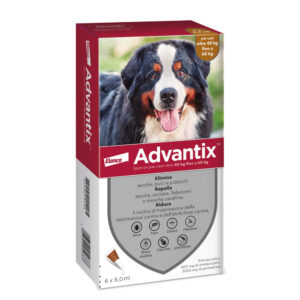 ADVANTIX 6.0 ML 6 PIPETTE 40-60 KG