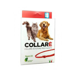 COLLARE C/G ROSSO NEEM 72 CM
