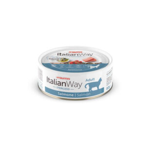 ITALIAN WAY UMIDO GATTO AD STERILIZED SALMONE 80 GR