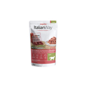 ITALIAN WAY UMIDO GATTO MANZO POM/ROSM 85 GR