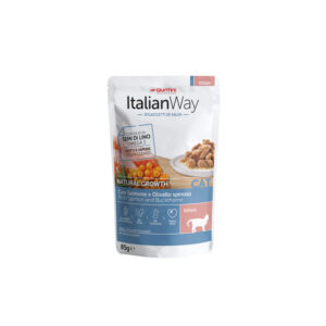 ITALIAN WAY UMIDO GATTO KITTEN SALMONE 85 GR