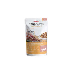 ITALIAN WAY UMIDO GATTO KITTEN TACCHINI 85 GR