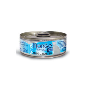 MONGE UMIDO GATTO NATURAL TONNO DELLATLANTICO 80 GR