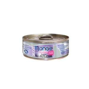 MONGE UMIDO GATTO DELICATE PEZZETTI DI POLLO CON OMELETTE E ACCIUGHINE 80 GR