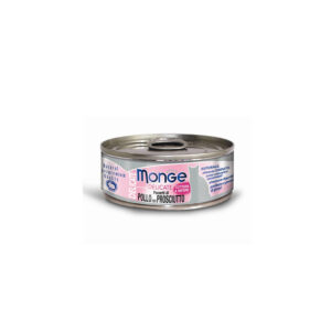 MONGE UMIDO GATTO DELICATE PEZZETTI POLLO CON PROSCIUTTO 80 GR