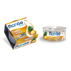 MONGE UMIDO GATTO FRUITS TONNO CON ANANAS 80 GR