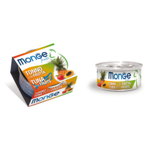 MONGE UMIDO GATTO FRUITS TONNO CON FRUTTA 80 GR