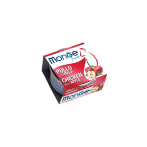 MONGE UMIDO GATTO FRUITS POLLO CON MELA 80 GR
