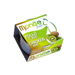 MONGE UMIDO GATTO FRUITS POLLO CON KIWI 80 GR
