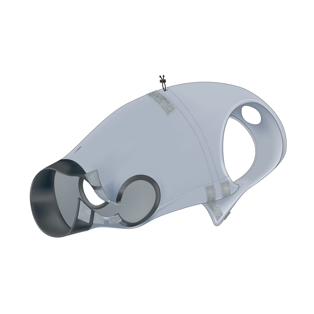 TRIXIE BODY PROTETTIVO GRIGIO TG S-M