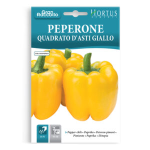 PEPERONE QUADRATO DASTI GIALLO - 1 BUSTINA