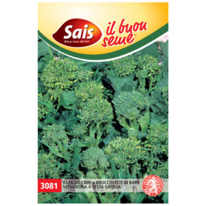 BROCCOLETTI DI RAPA 60° A TESTA GROSSA 500 GR