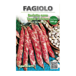 FAGIOLO BORLOTTO LINGUA DI FUOCO NANO 500 GR