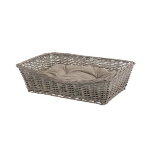 TRIXIE CESTA VIMINI CON CUSCINO 60 X 43 CM