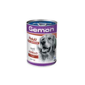 GEMON UMIDO CANE ADULT ALL BREEDS PATE CON AGNELLO 400 GR