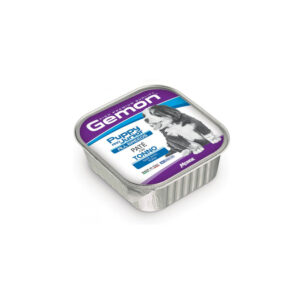 GEMON UMIDO CANE PATÉ PUPPY & JUNIOR TONNO 150 GR