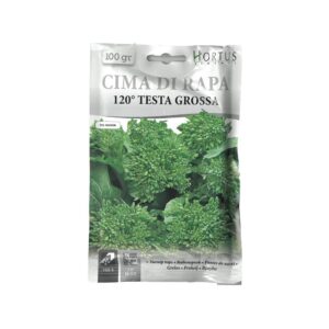 CIMA DI RAPA 120° TESTA GROSSA 100 GR
