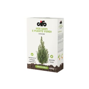 CIFO PER SIEPI E PIANTE VERDI CONCIME IDROSOLUBILE 600 GR
