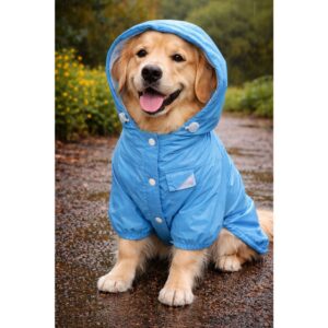 PET TRIBE RAINCOAT BLUE 25 CM