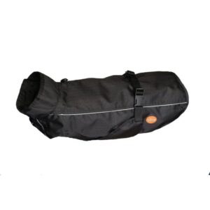 PET TRIBE IMPERMEABILE IMBOTTITO BLACK 60 CM
