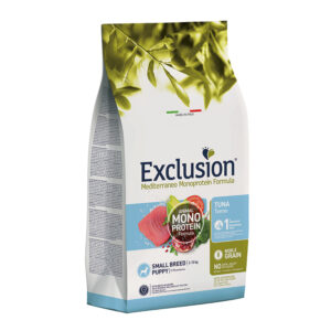 EXCLUSION MEDITERRANEO MONOPROTEICO CANE PUPPY SMALL BREED TONNO 2 KG