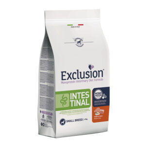 EXCLUSION DIET CANE INTESTINAL MAIALE E RISO ADULT SMALL BREED 2 KG