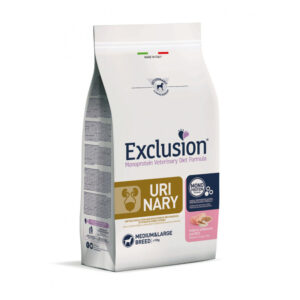 EXCLUSION DIET CANE URINARY MAIALE & SORGO E RISO MEDIUM & LARGE BREED 2 KG