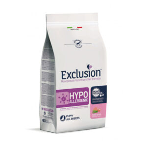 EXCLUSION DIET CANE HYPOALLERGENIC MAIALE E PISELLI PUPPY ALL BREEDS 2 KG