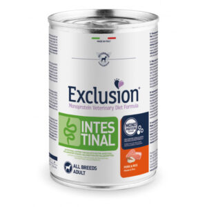 EXCLUSION DIET UMIDO CANE INTESTINAL MAIALE E RISO ADULT ALL BREEDS 400 GR