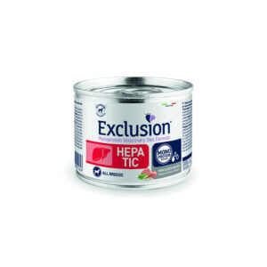 EXCLUSION DIET UMIDO CANE HEPATIC MAIALE & RISO E PISELLI ADULT ALL BREEDS 200 GR
