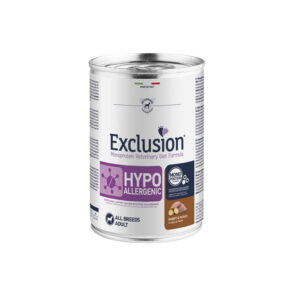 EXCLUSION DIET UMIDO CANE HYPOALLERGENIC ADULT ALL BREEDS CONIGLIO E PATATE 400 GR