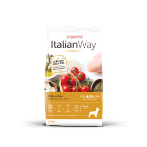ITALIAN WAY MINI ADULT CLASSIC FIT POLLO E RISO 1.5 KG