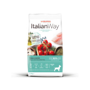ITALIAN WAY MINI ADULT HYPOALLERGENIC IDEAL WEIGHT TROTA E MIRTILLI 1.5 KG