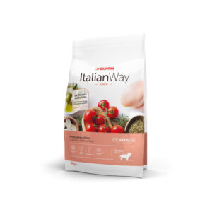 ITALIAN WAY MEDIUM/MAXI JUNIOR POLLO E TACCHINO 3 KG