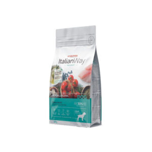 ITALIAN WAY MEDIUM/MAXI ADULT HYPOALLERGENIC IDEAL TROTA E MIRTILLI 12 KG