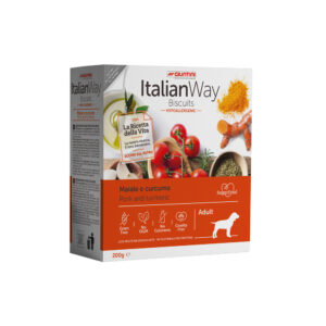 ITALIAN WAY BISCOTTI CANE ADULT HYPOALLERGENIC MAIALE E CURCUMA 200 GR