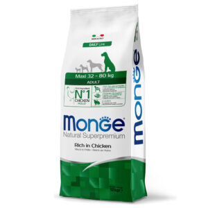 MONGE MAXI ADULT RICCO DI POLLO 12 KG