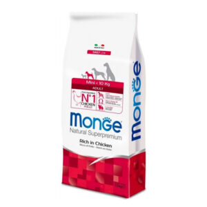 MONGE MINI ADULT RICCO DI POLLO 7.5 KG