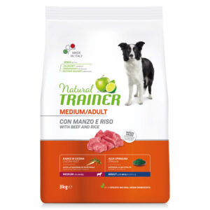 NATURAL TRAINER CANE ADULT MEDIUM MANZO 3 KG