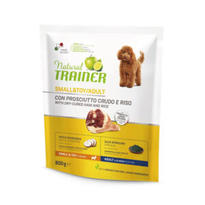 NATURAL TRAINER ADULT SMALL & TOY PROSCIUTTO 800 GR