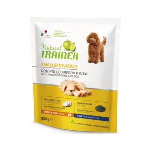 NATURAL TRAINER ADULT SMALL & TOY POLLO 800 GR