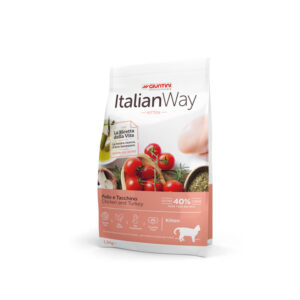 ITALIAN WAY GATTI KITTEN POLLO E TACCHINO 1.5 KG