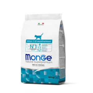 MONGE KITTEN RICCO IN POLLO 400 GR
